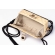 Bolsa Clutch Flor - Preto com Madrepérola Claro