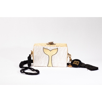 Bolsa Clutch Rabo de Sereia