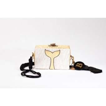 Bolsa Clutch Rabo de Sereia