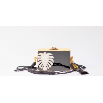 Bolsa Clutch - Folha