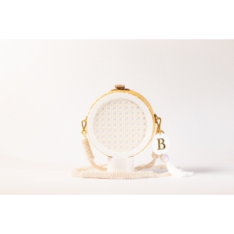 Bolsa de Palha Indiana- Redonda P