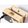 Bolsa Clutch Tartaruga - Preto com Madrepérola Claro