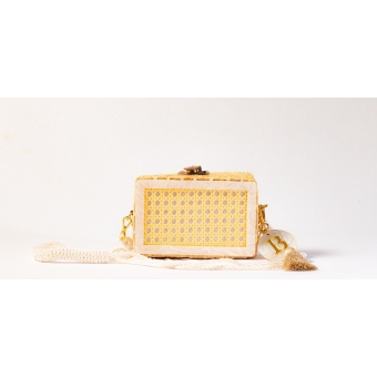 Bolsa Clutch Palha Indiana