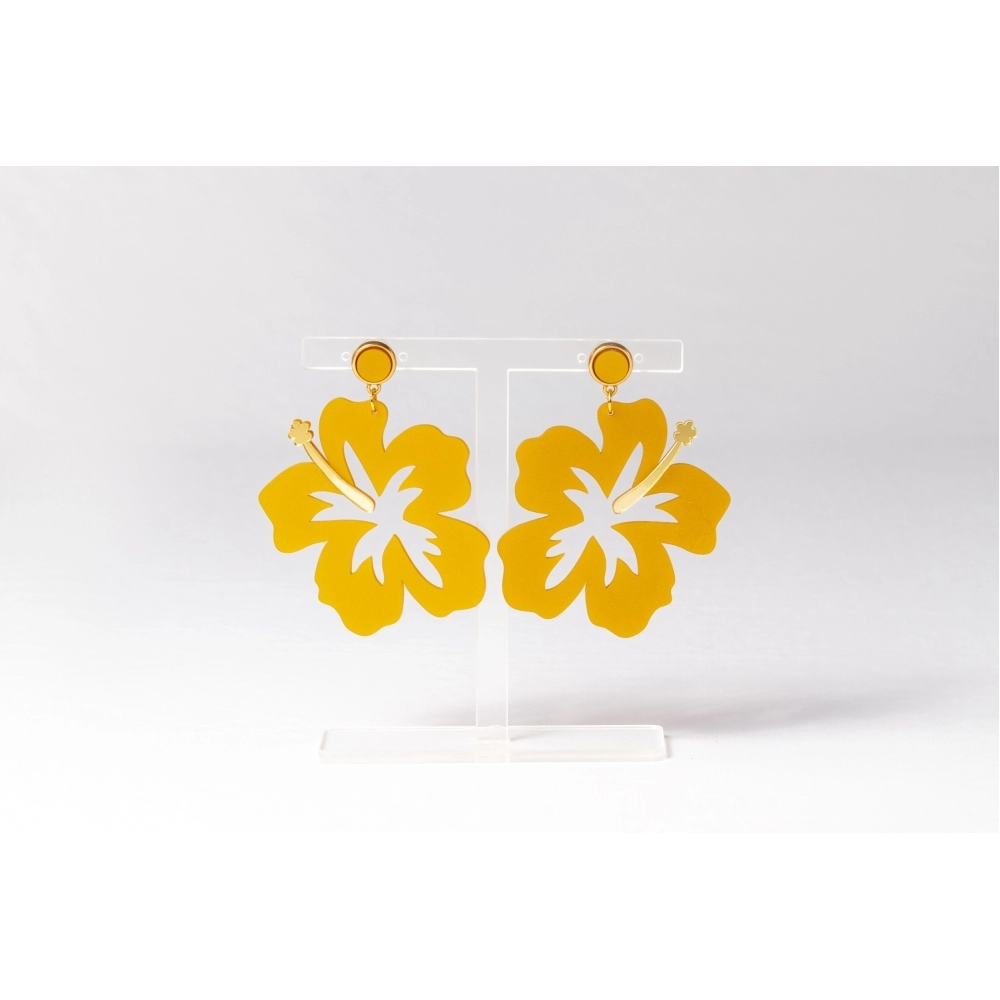 BRINCO FLOR G - Dourado