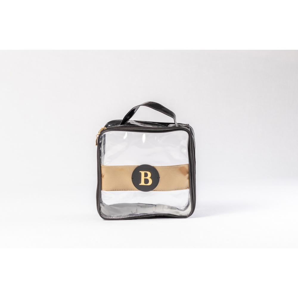 Necessaire Quadrada - Preta