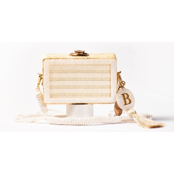 Bolsa Clutch Palha Indonésia