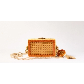 Bolsa Clutch Palha Indiana