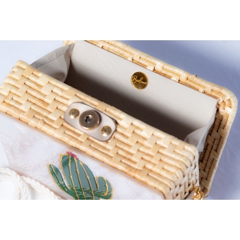 Bolsa Clutch Cacto