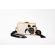 Bolsa Clutch Tartaruga - Madrepérola Claro com Preto