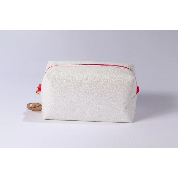 Necessaires de Luxo - Branca com pink