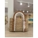 BOLSA HELOISE - Madrepérola claro com marrom