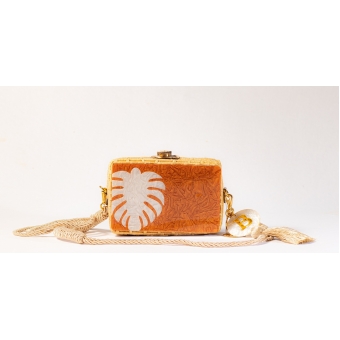 Bolsa Clutch - Folha