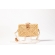 Bolsa Clutch Palha Indiana - Branca
