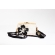Bolsa Clutch Flor - Madrepérola Claro com Preto