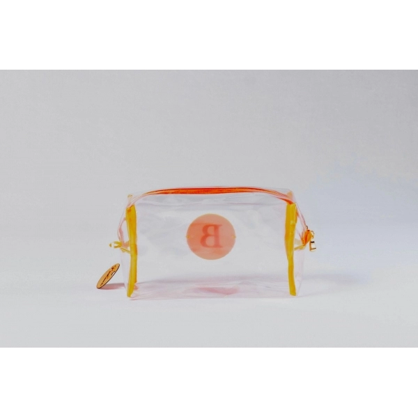 Necessaire Transparente - Laranja