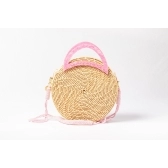 Bolsa Sophia - Olho grego - - Madrepérola rosa