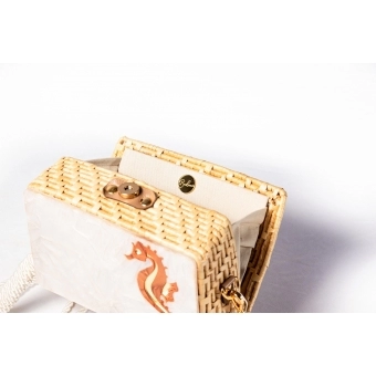 Bolsa Clutch Cavalo Marinho