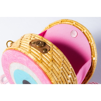 Bolsa de Palha Olho Grego - Redonda P