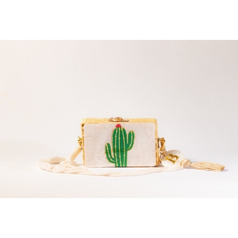 Bolsa Clutch Cacto