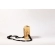 Bolsa Clutch Cavalo Marinho - Preto com Madrepérola Claro