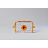 Necessaire Transparente - Laranja