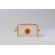 Necessaire Transparente - Laranja
