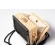 Bolsa Clutch Palha Indonésia - Preto